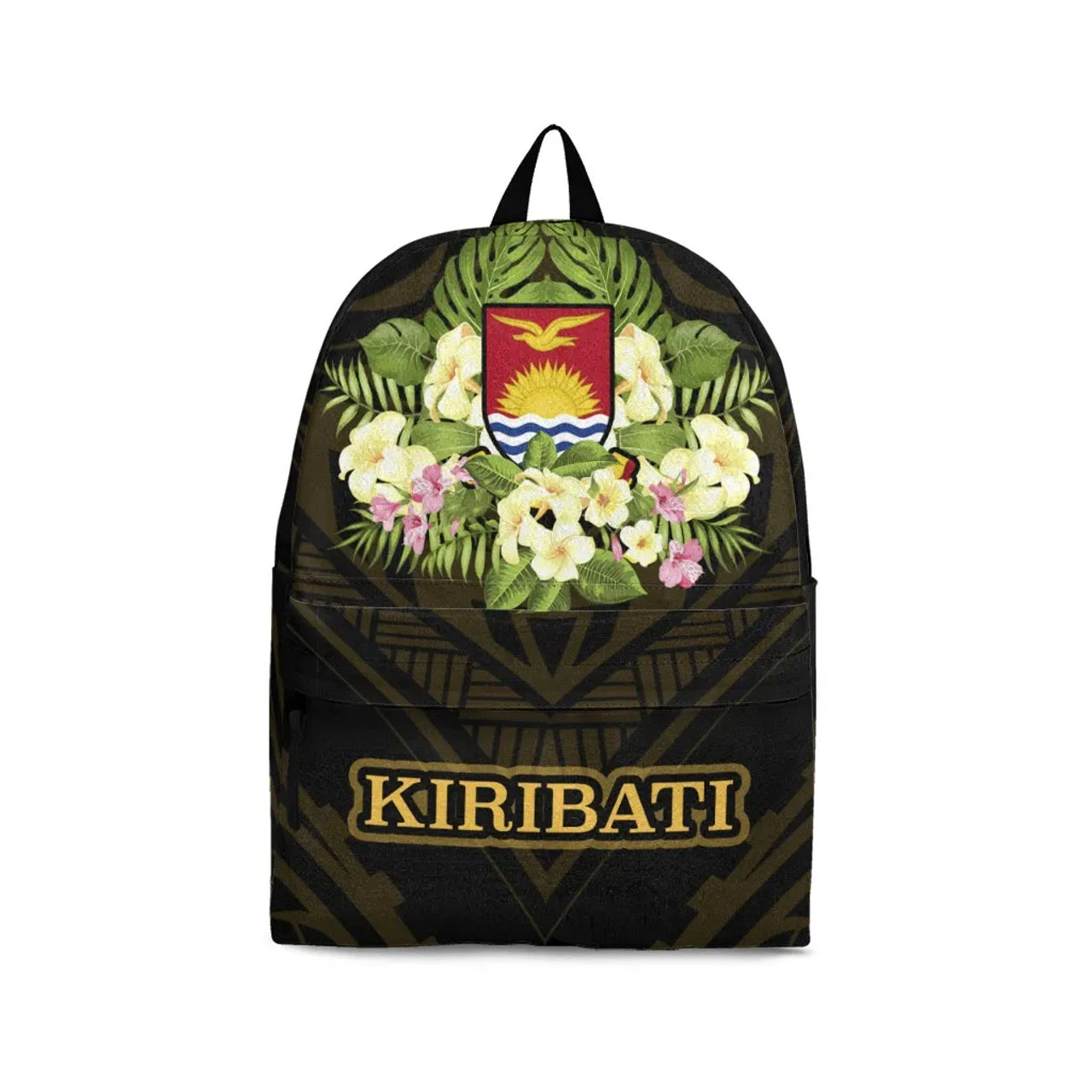 Kiribati Backpack - Polynesian Gold Patterns Collection 1