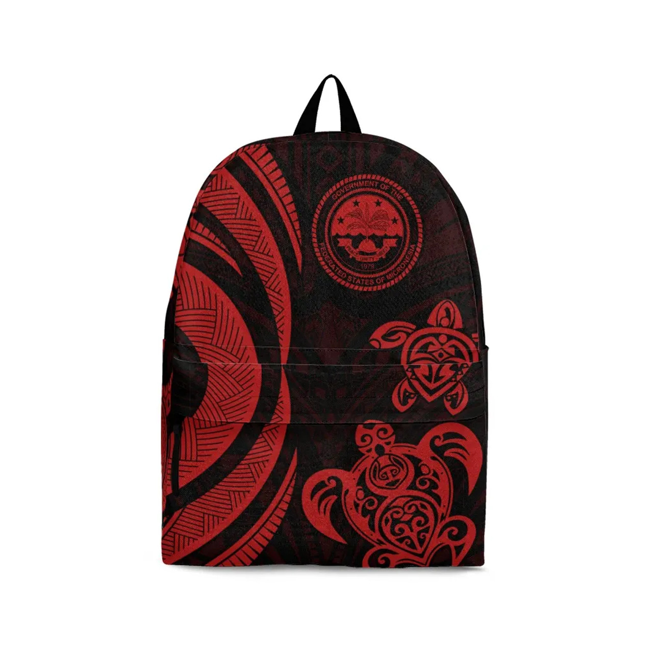 Federated States of Micronesia Backpack - Red Tentacle Turtle 1