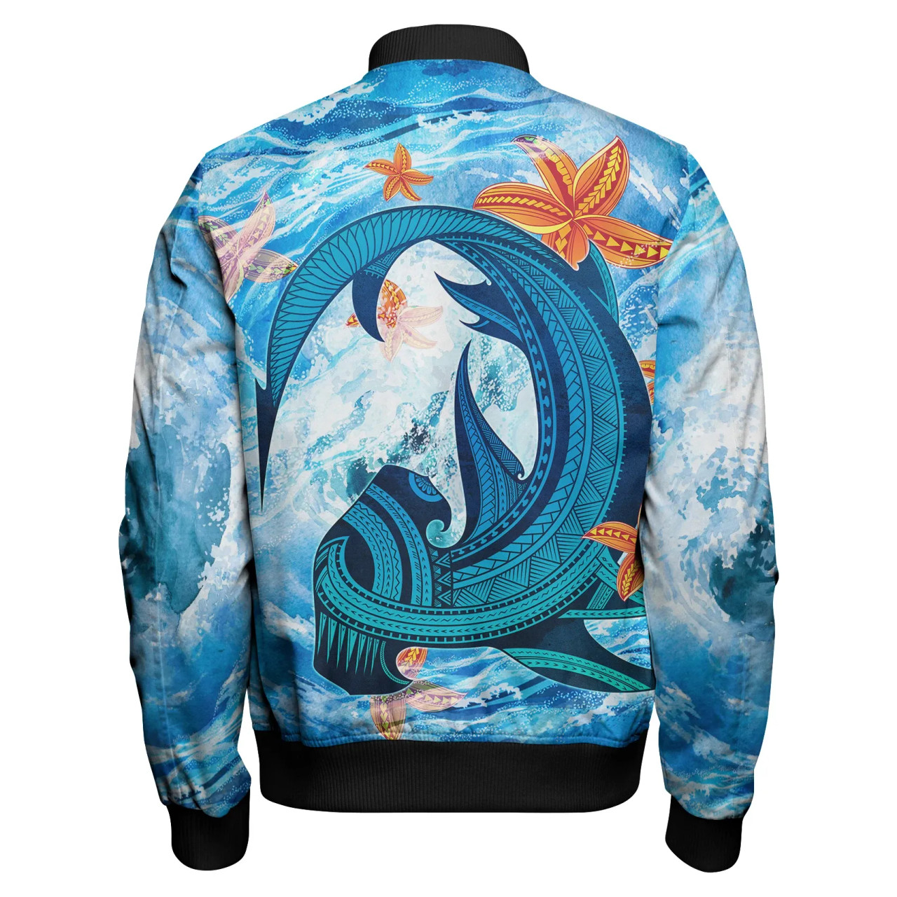 Polynesian Bomber Jacket - Polynesian Shark 2