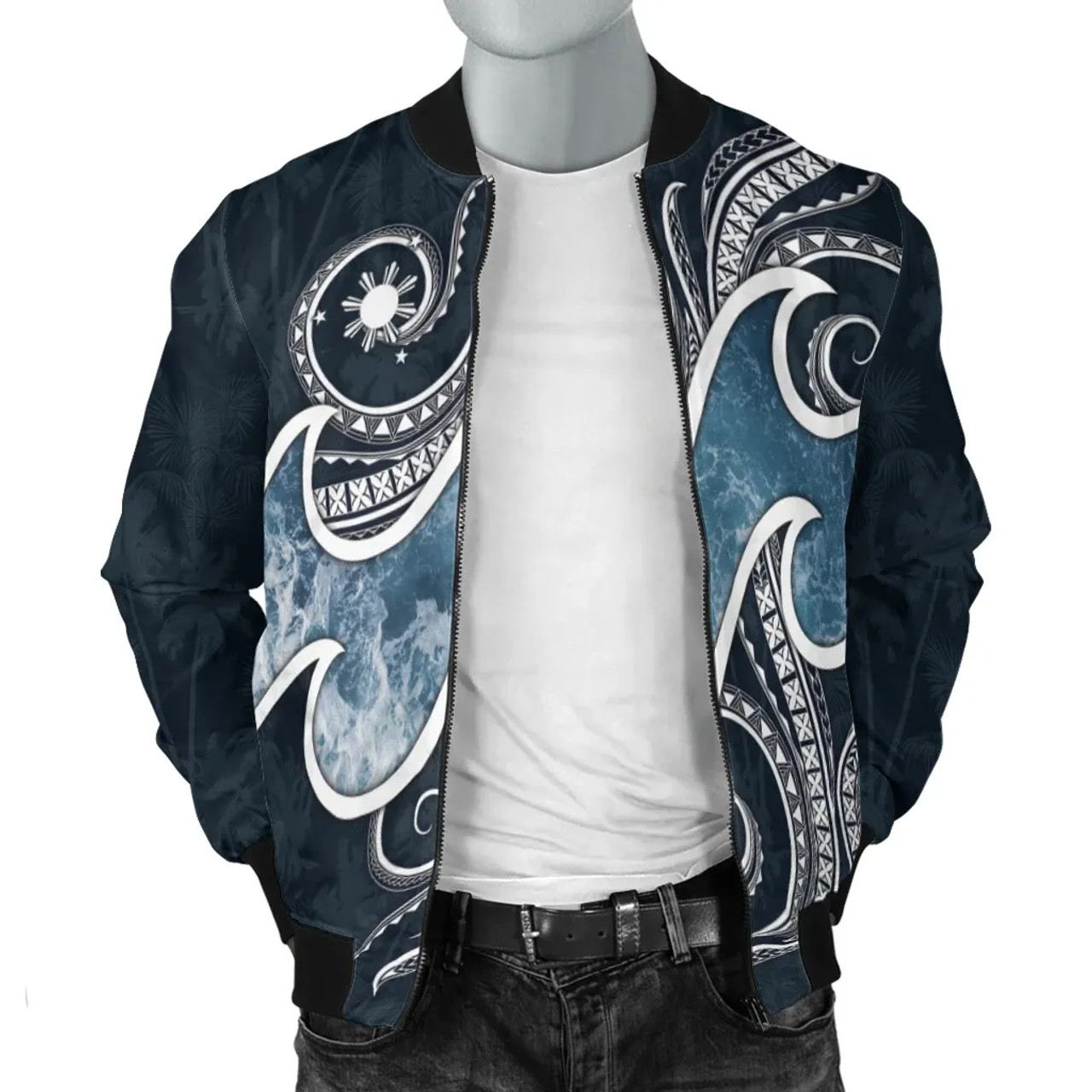 The Philippines Bomber Jacket - Ocean Style 5