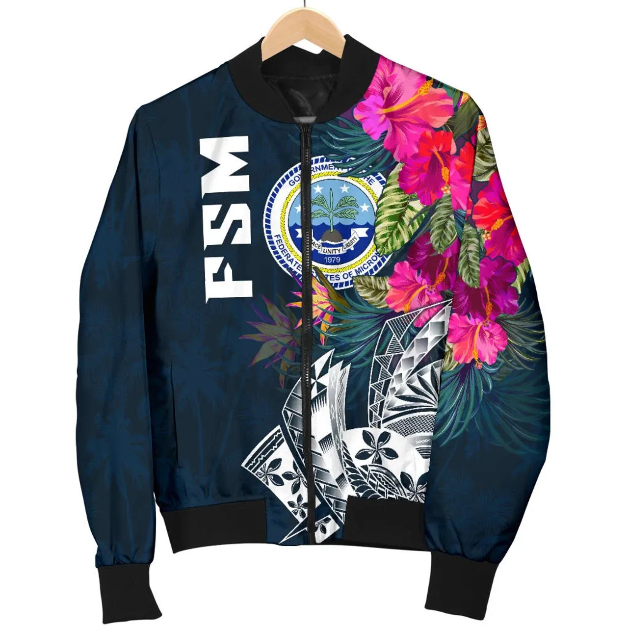 Federated States Of Micronesia Bomber Jacket - Summer Vibes 5