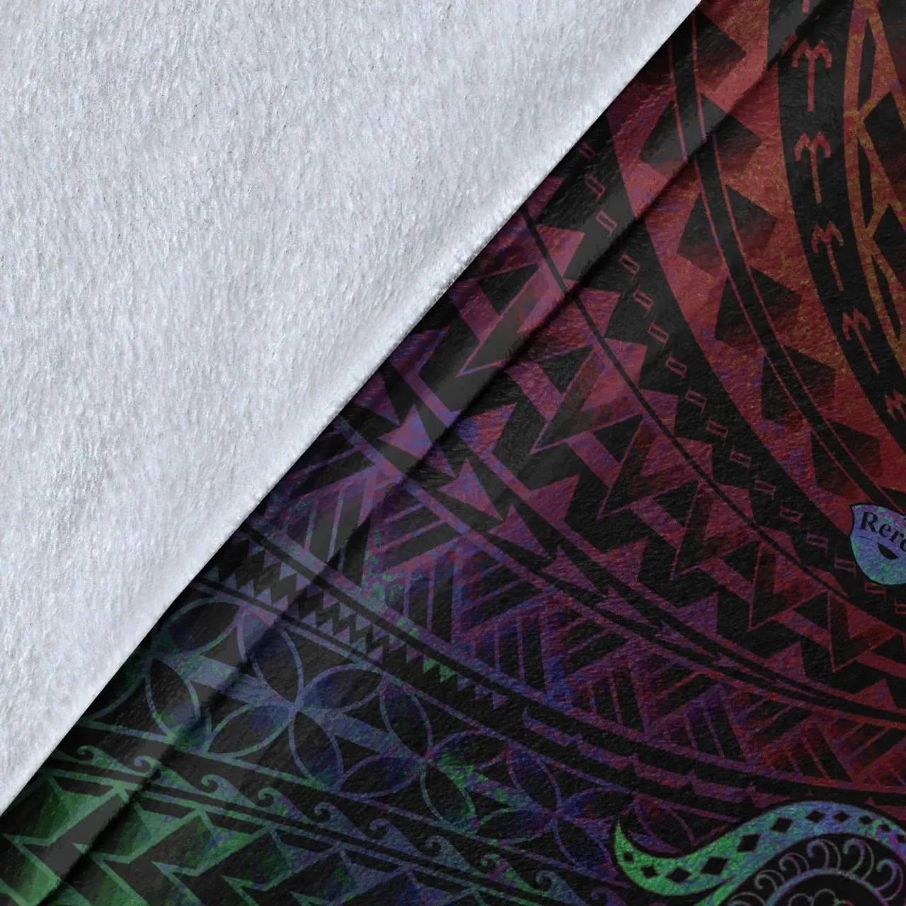 Fiji Premium Blanket - Butterfly Polynesian Style 5