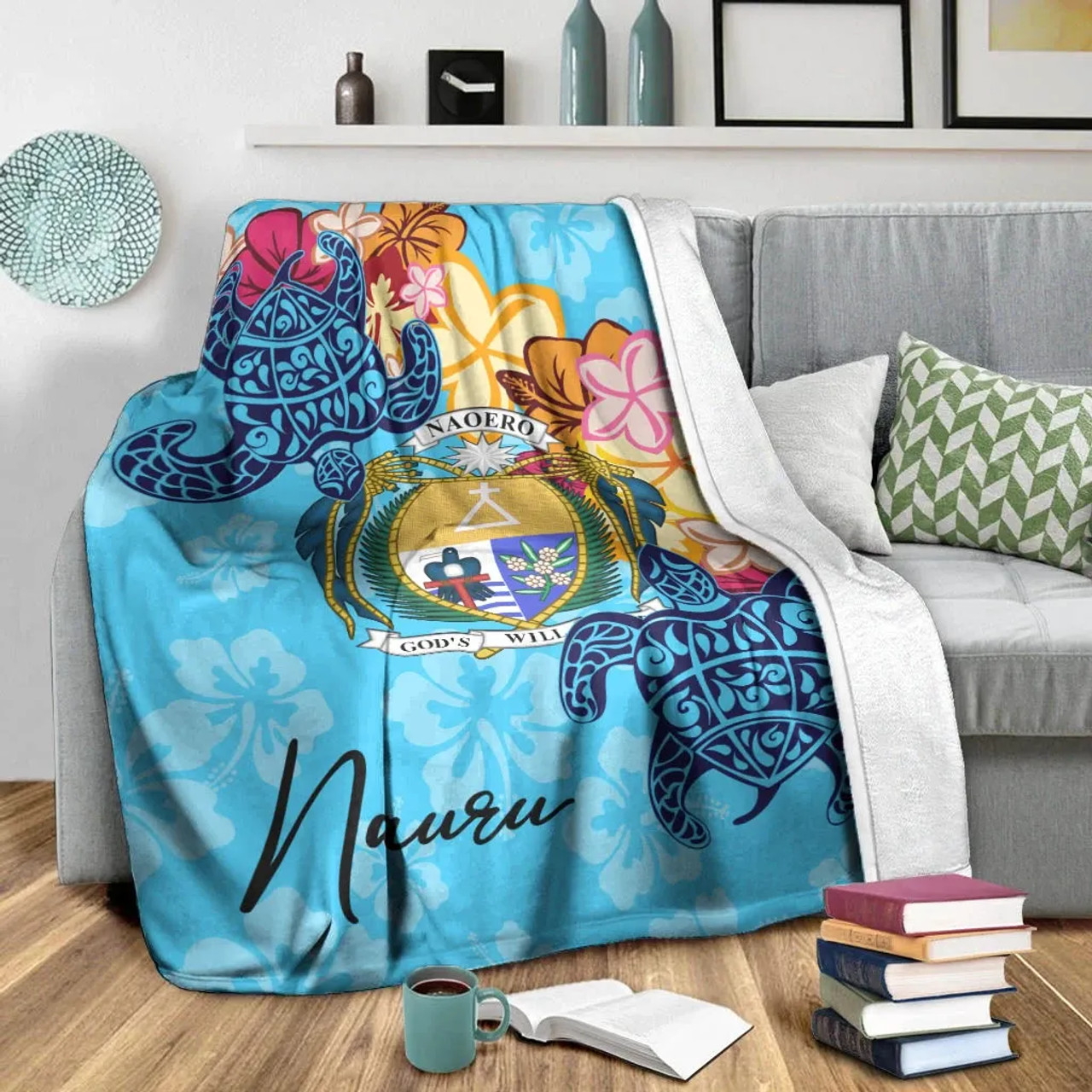 Nauru Premium Blanket - Tropical Style 7