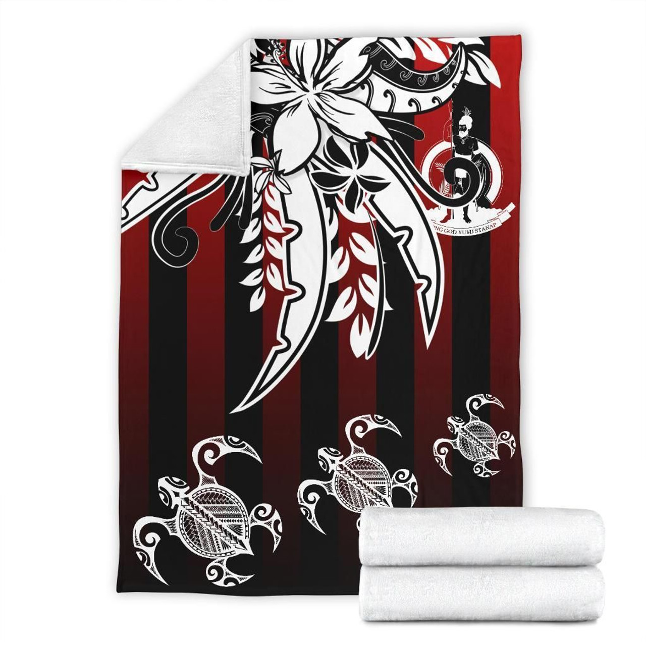 Vanuatu Premium Blanket - Vertical Stripes Style 7
