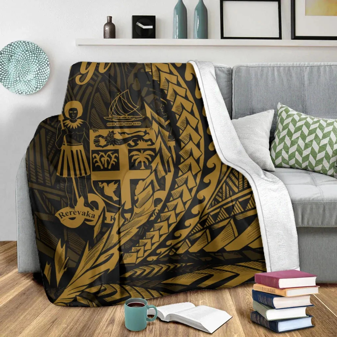 Fiji Premium Blanket - Wings style 3