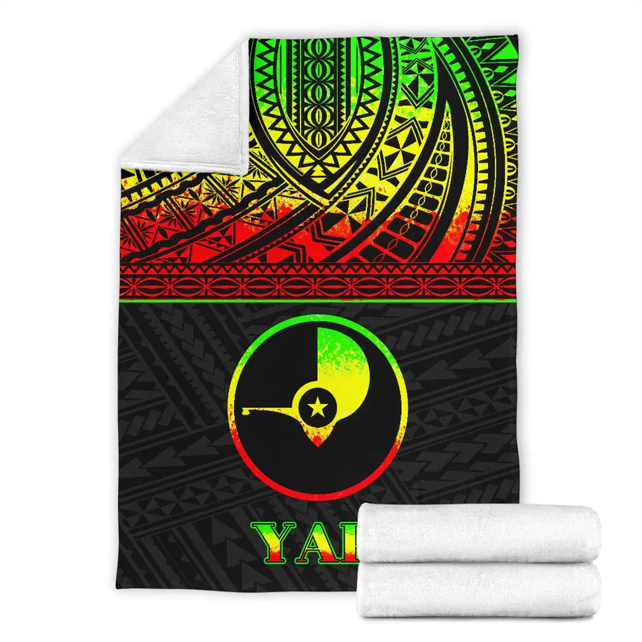 Yap Premium Blanket - Micronesian Reggae Version 4