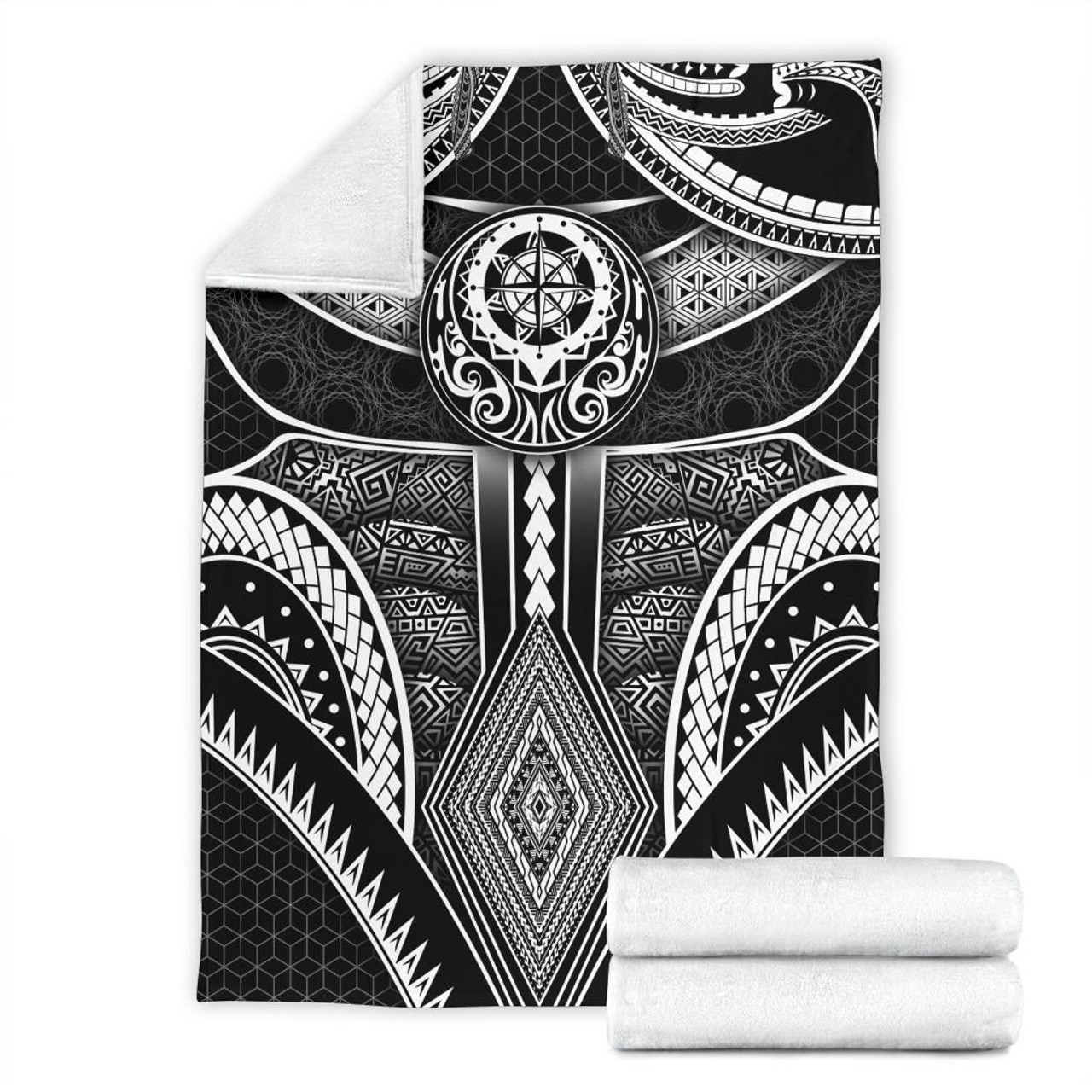 Polynesian Premium Blanket - Patterns Poly Unique 7