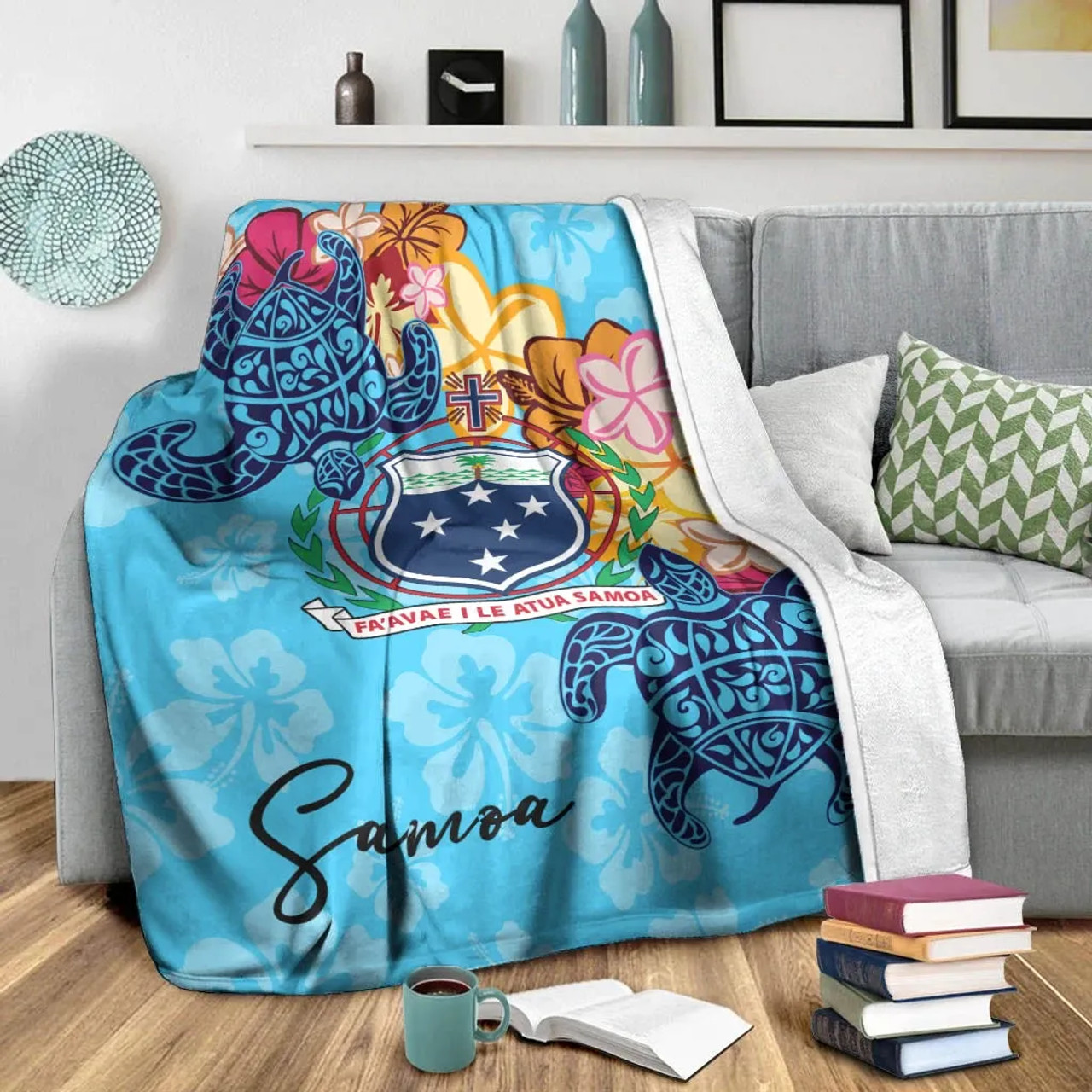 Samoa Premium Blanket - Tropical Style 3