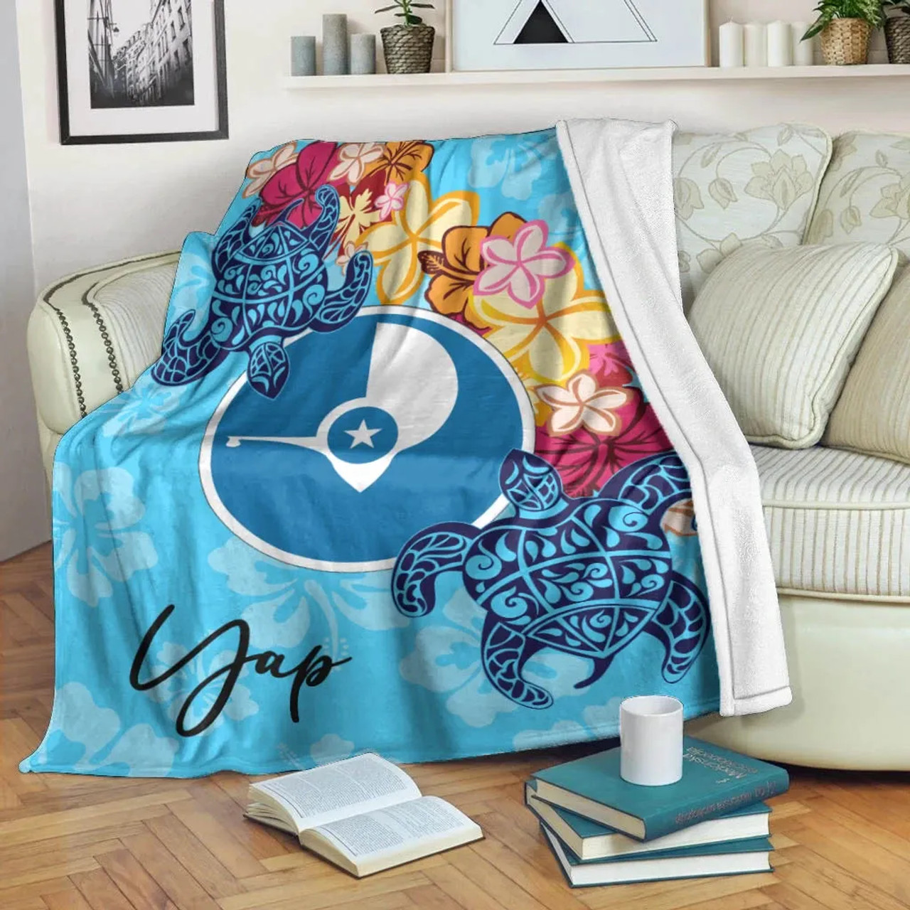 Yap Premium Blanket - Tropical Style 1