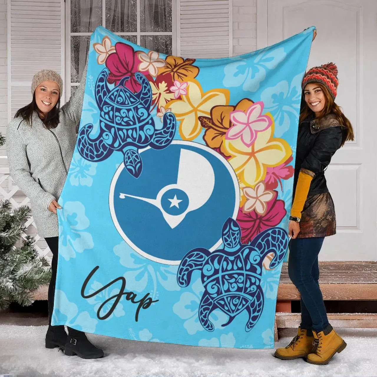 Yap Premium Blanket - Tropical Style 3