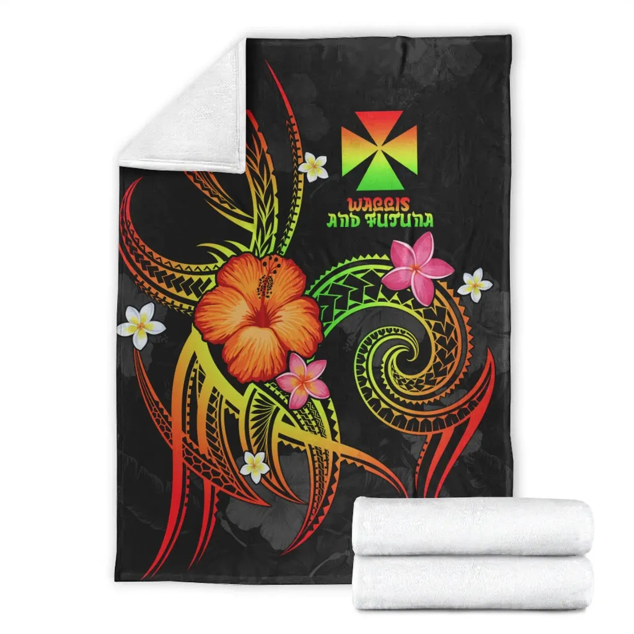 Wallis and Futuna Polynesian Premium Blanket - Legend of Wallis and Futuna (Reggae) 6