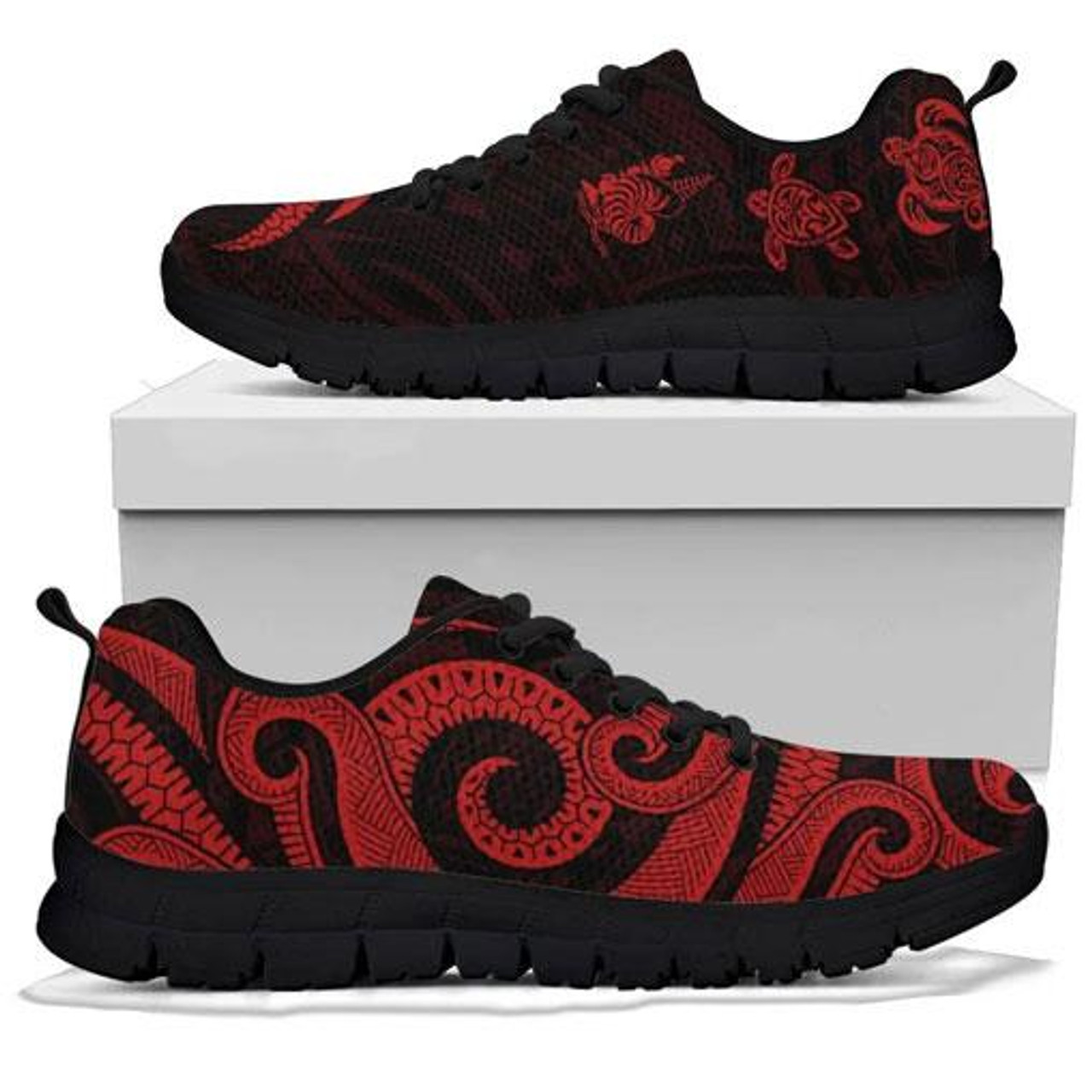 New Caledonia Sneakers - Red Tentacle Turtle 3