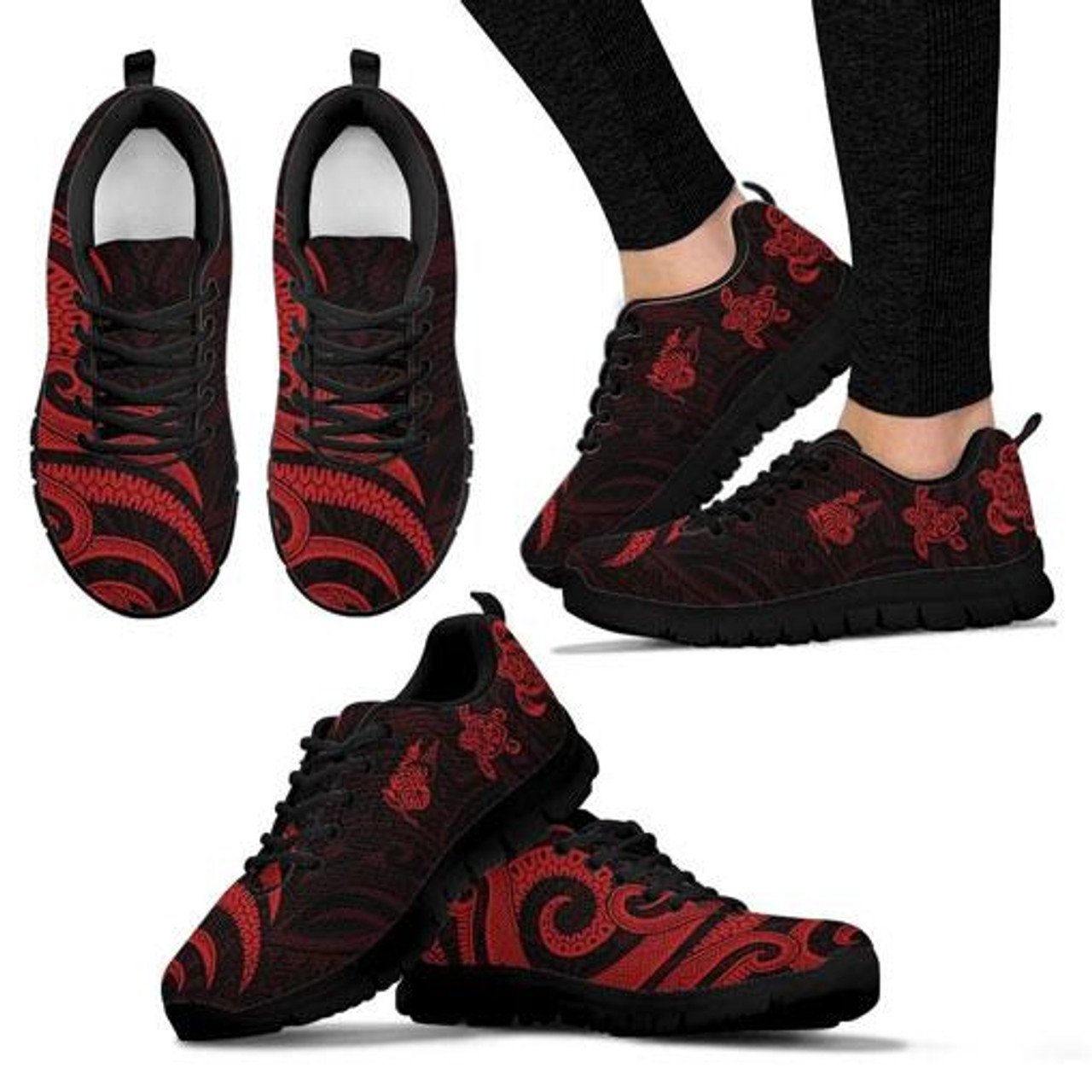 New Caledonia Sneakers - Red Tentacle Turtle 4