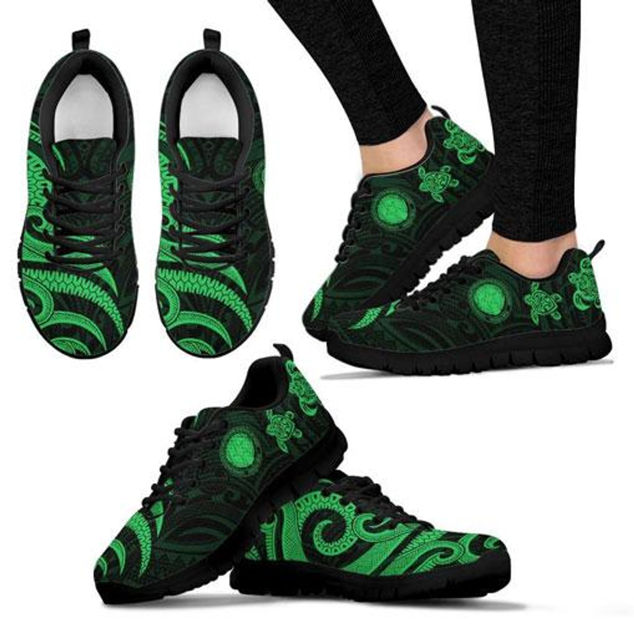 Northern Mariana Sneaker - Tentacle Turtle Green 4