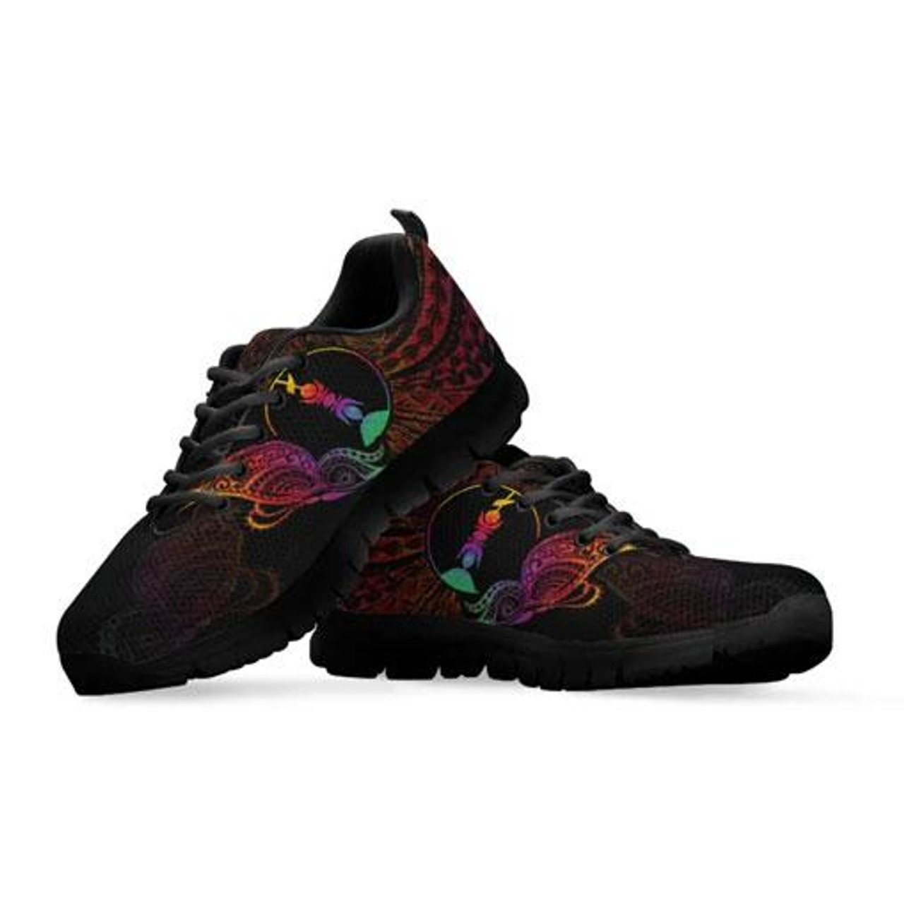 New Caledonia Sneakers - Butterfly Polynesian Style 10