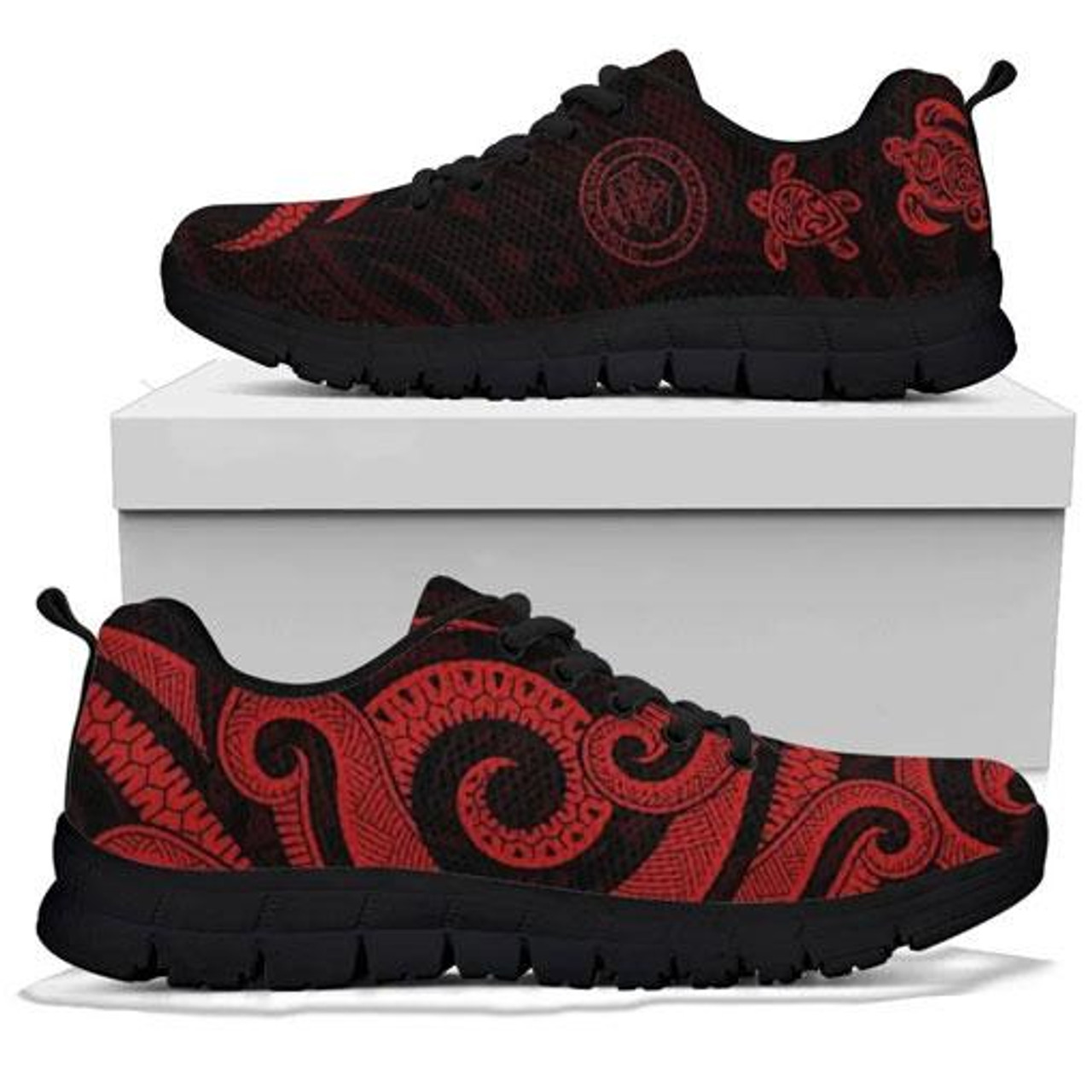 Palau Sneakers - Red Tentacle Turtle 3