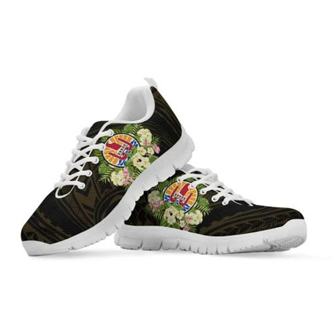 Tahiti Sneakers - Polynesian Gold Patterns Collection 5