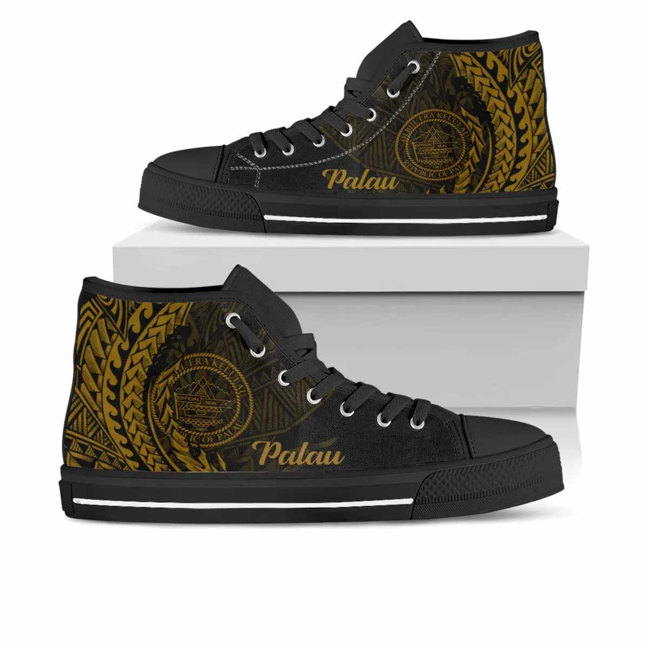 Palau High Top Shoes - Wings Style 1