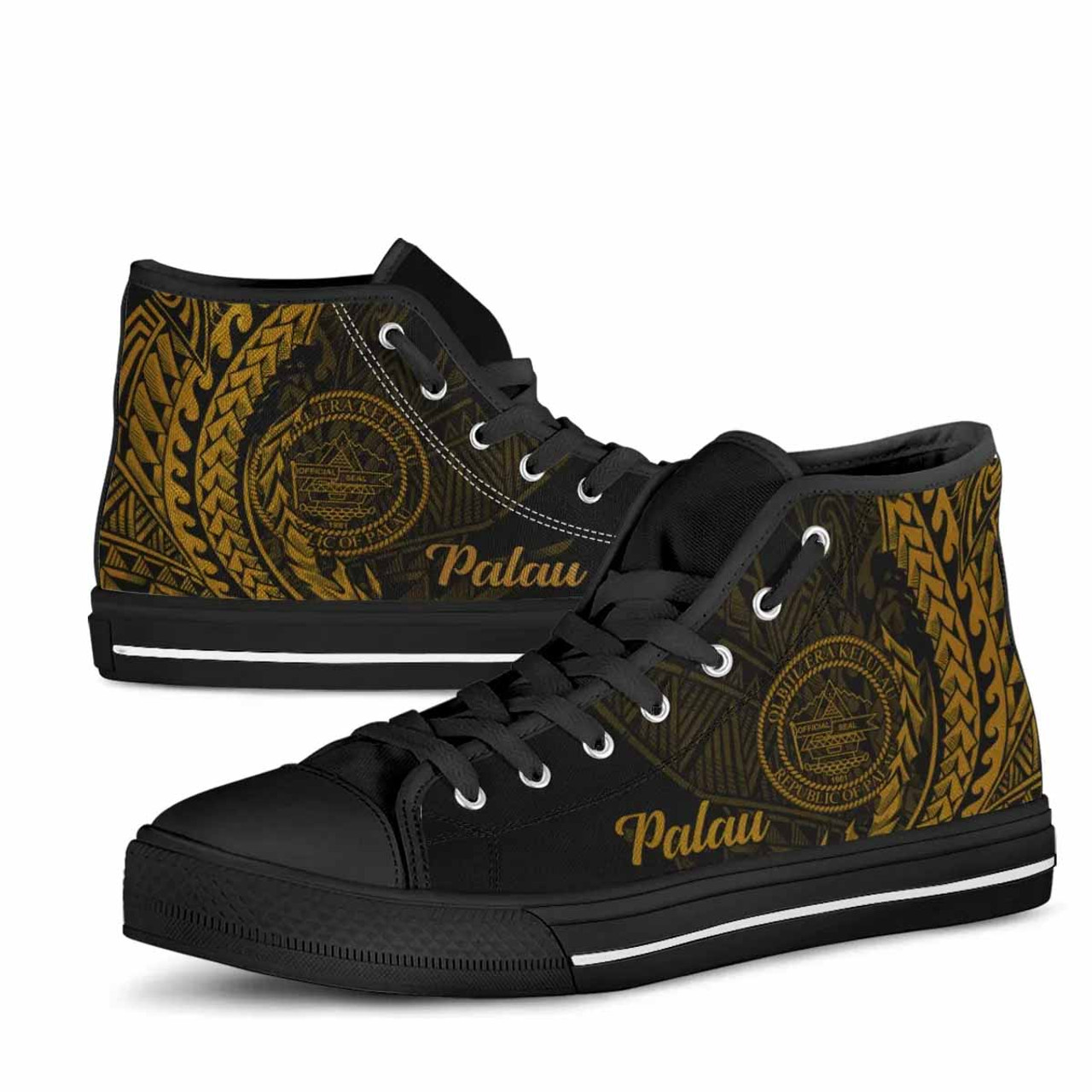 Palau High Top Shoes - Wings Style 7