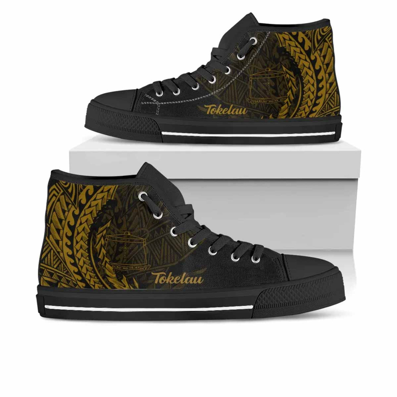 Tokelau High Top Shoes - Wings Style 1
