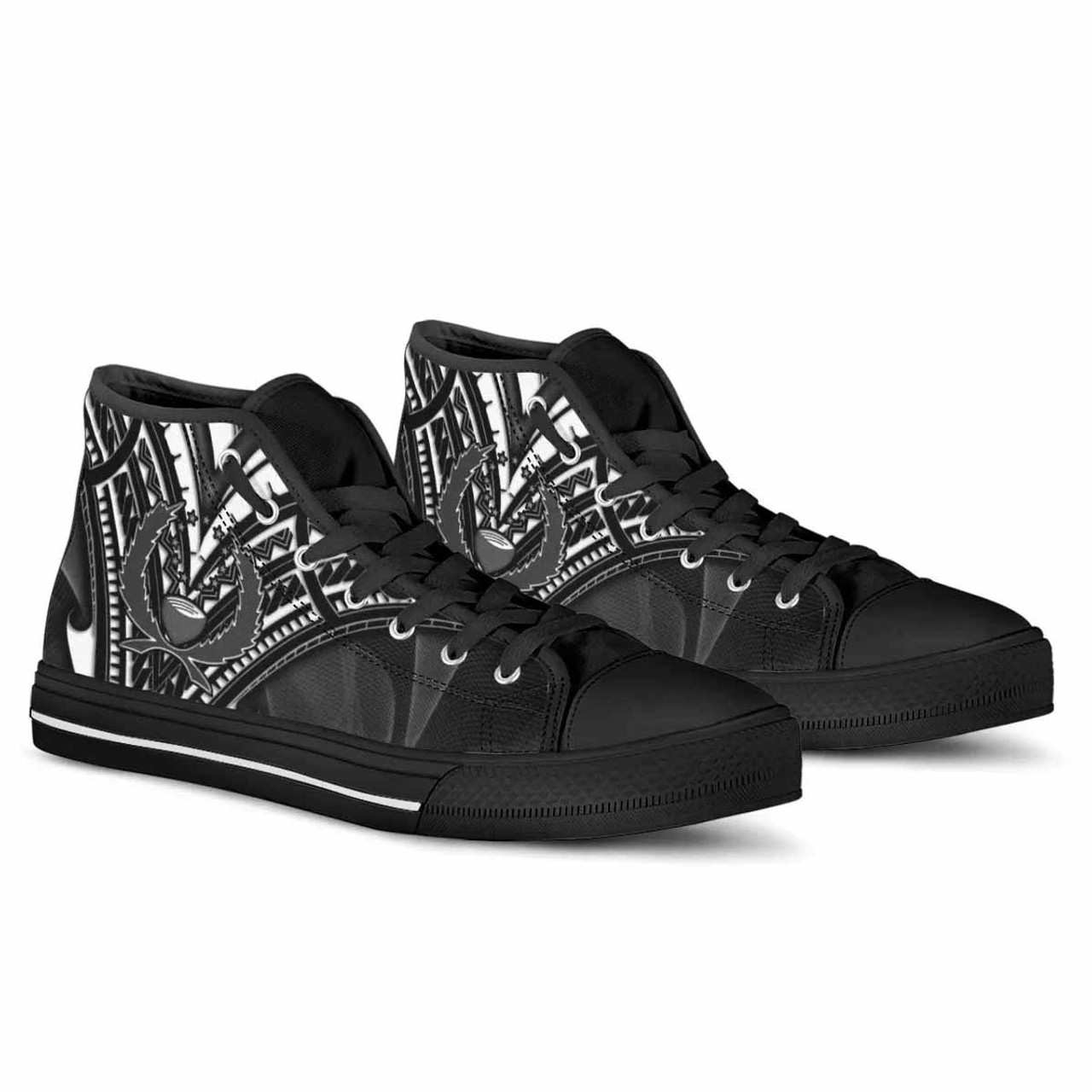 Pohnpei State High Top Shoes - Cross Style 4
