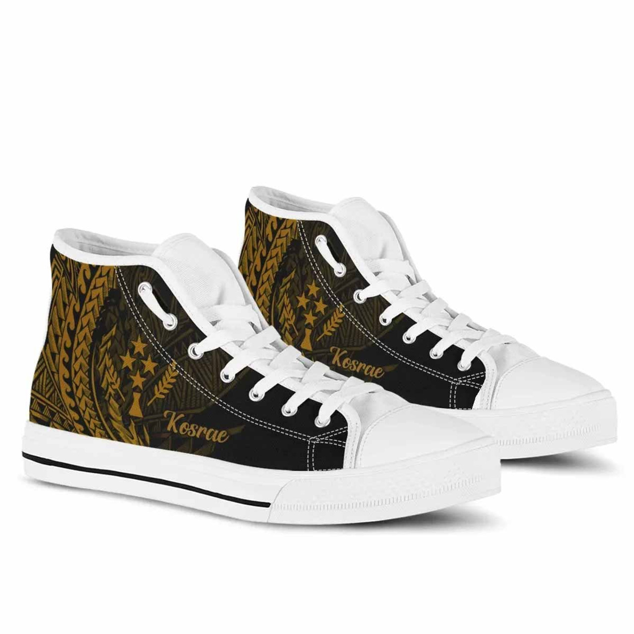 Kosrae High Top Shoes - Wings Style 4