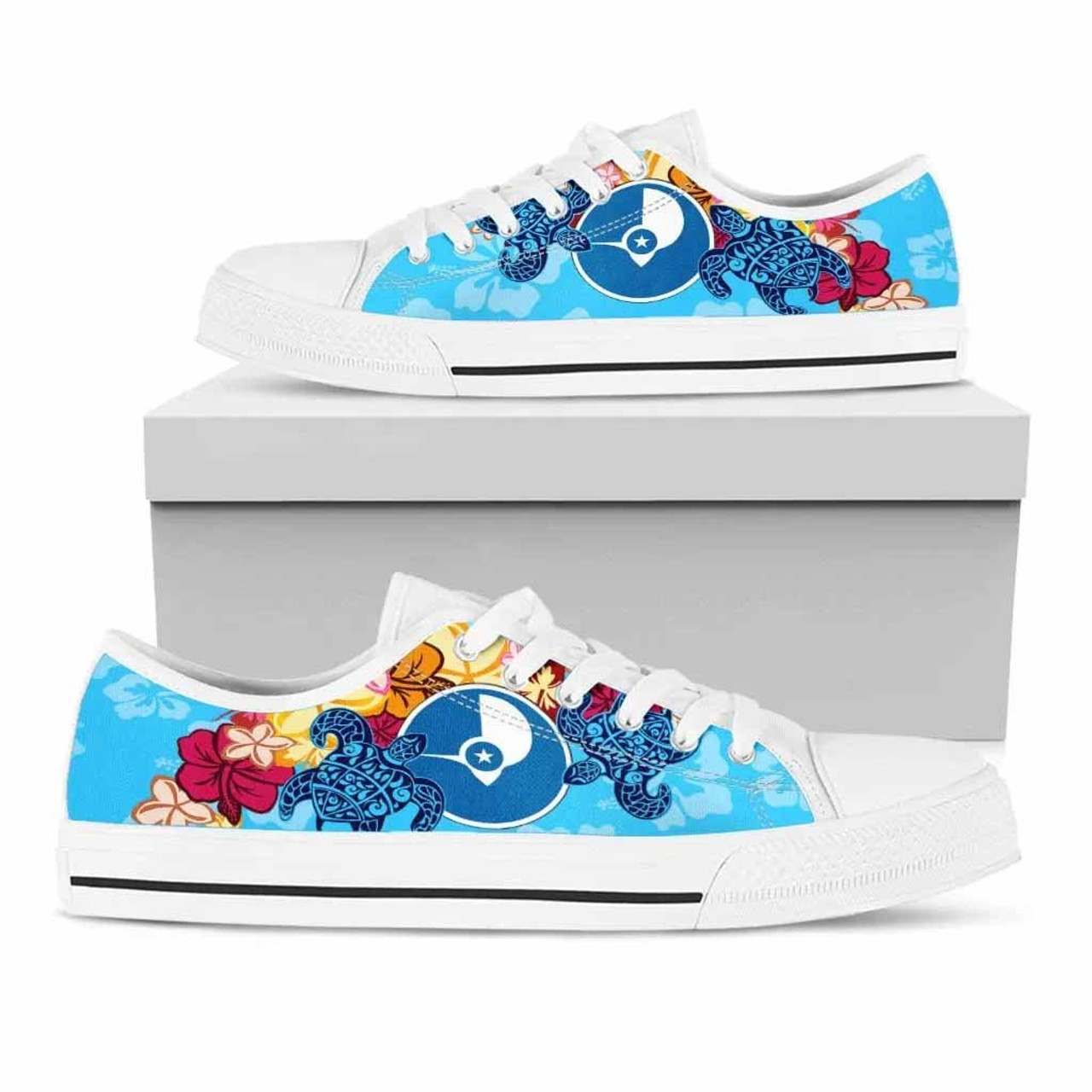 Yap Low Top Shoes - Tropical Style 4