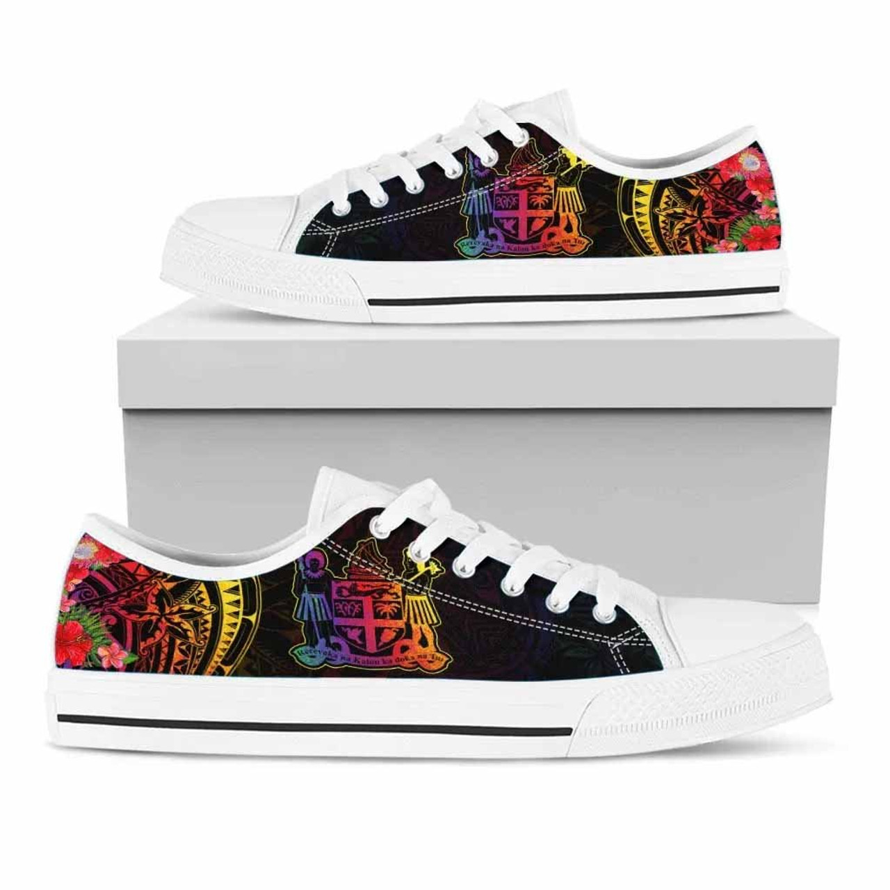 Fiji Low Top Shoes - Tropical Hippie Style 4