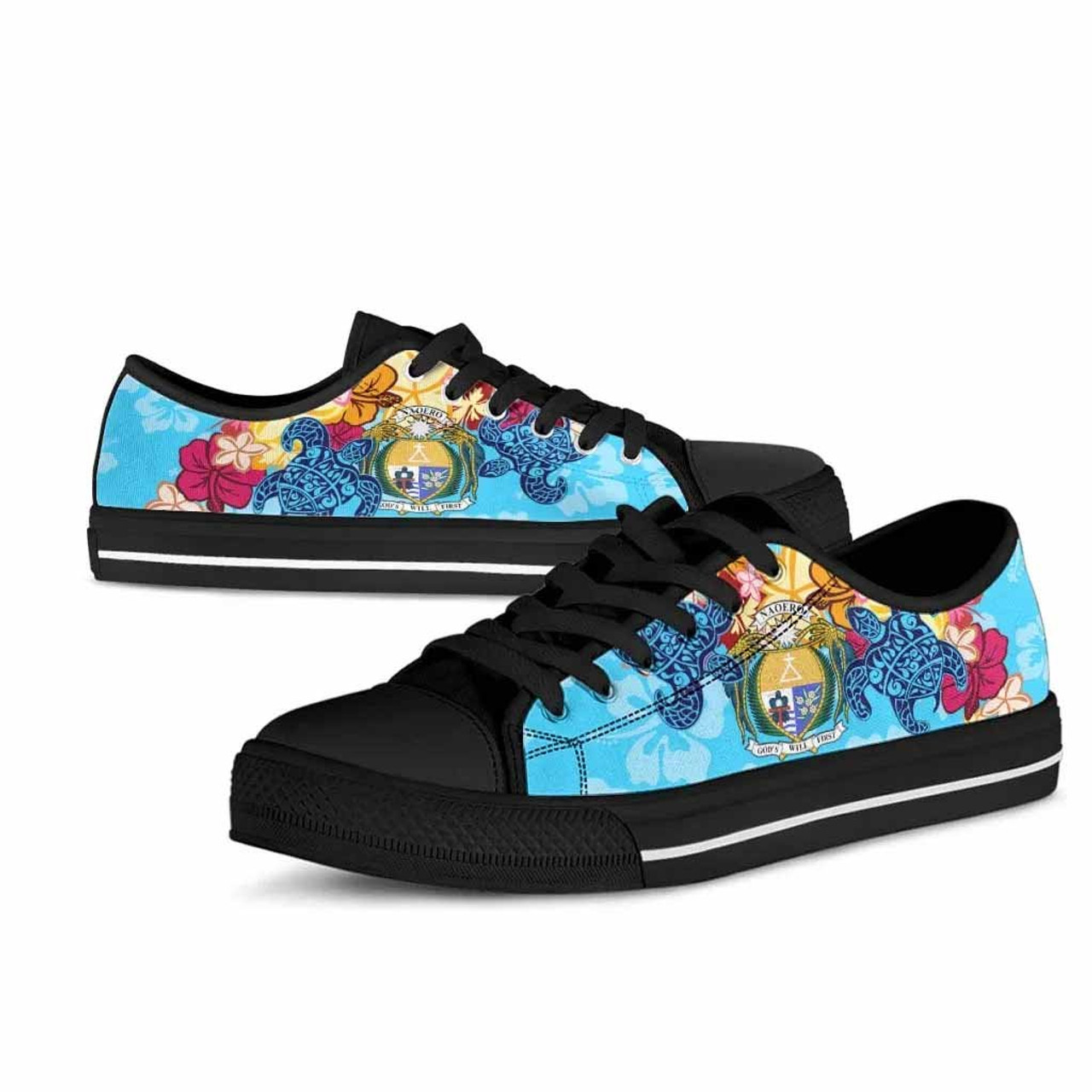 Nauru Low Top Shoes - Tropical Style 6