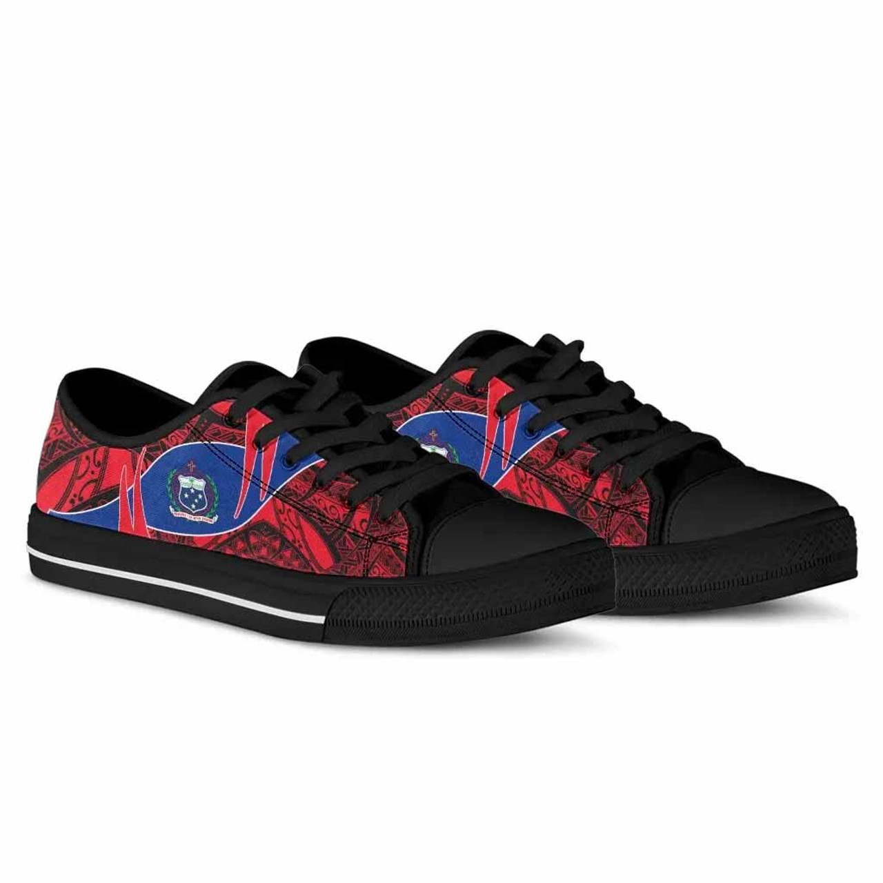 Samoa Low Top Shoes - Symmetrical Lines 5