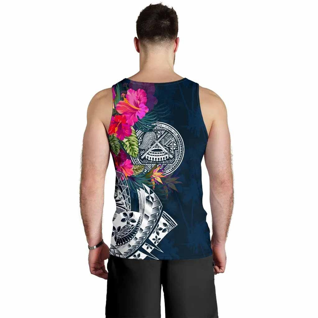 American Samoa Custom Personalised Men Tank Top - Summer Vibes 4