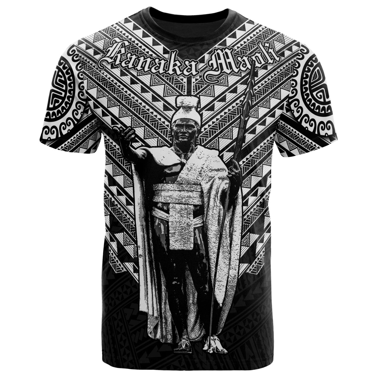 Hawaii All Over T-Shirt - King Kamehameha Kanaka Maoli 1