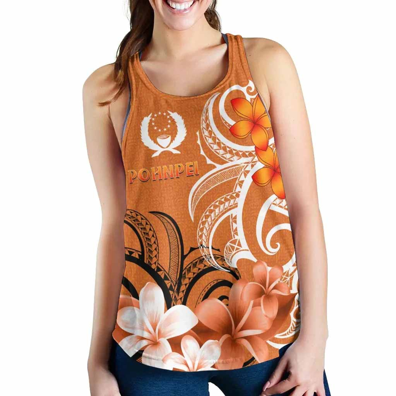 Pohpei Women Racerback Tank - Pohnpei Spirit 5