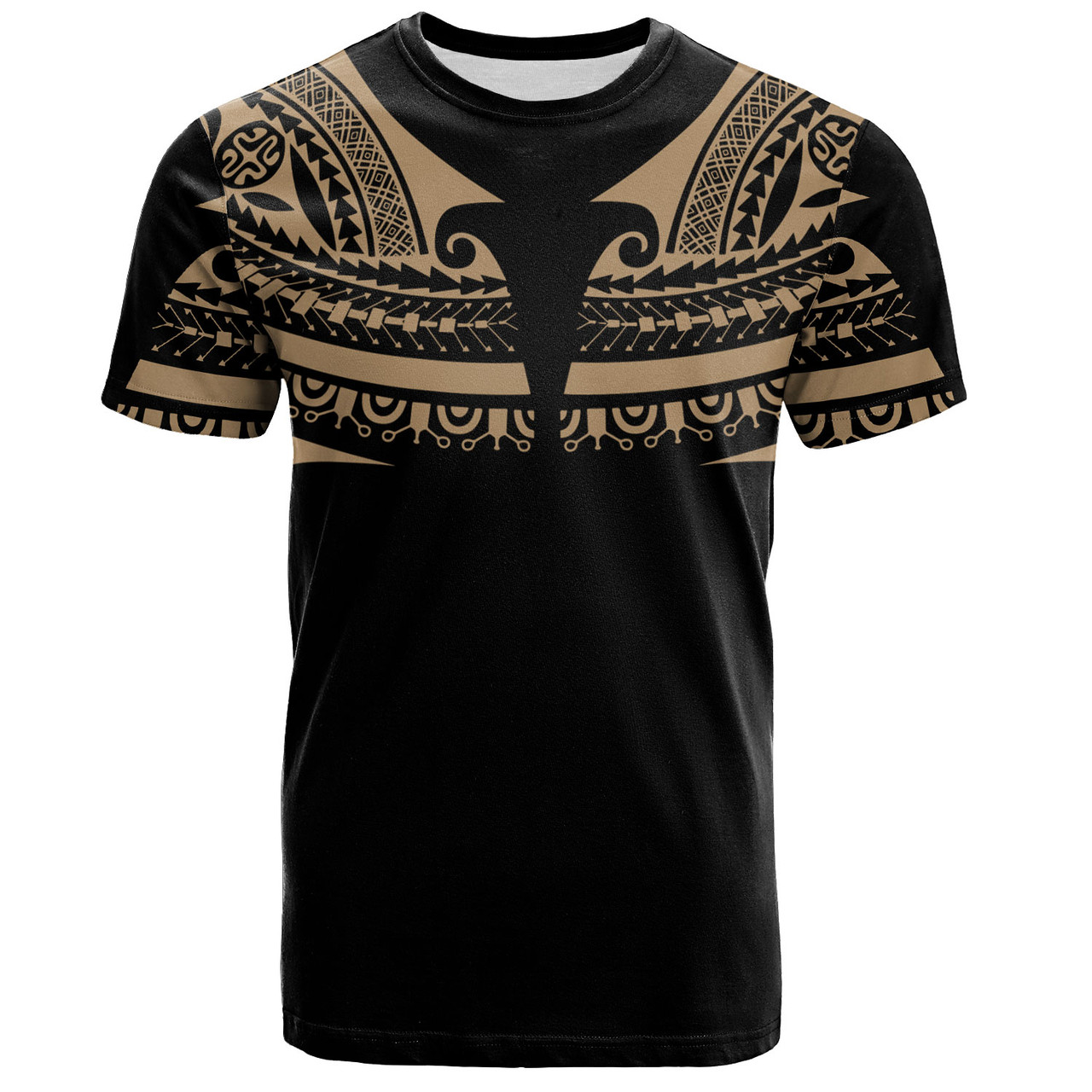 Polynesian All Over Print T-Shirts - Polynesian Tattoo Style