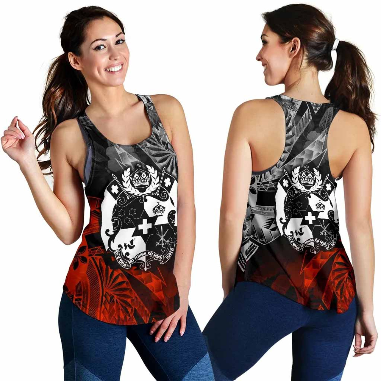 Tonga Polynesian Women Tank - Vintage Polynesian Style 5