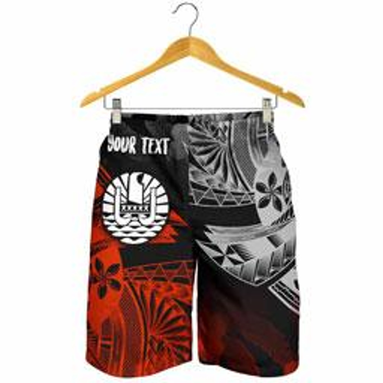 Tahiti Polynesian Personalised Men Shorts - Vintage Polynesian Turtle 2