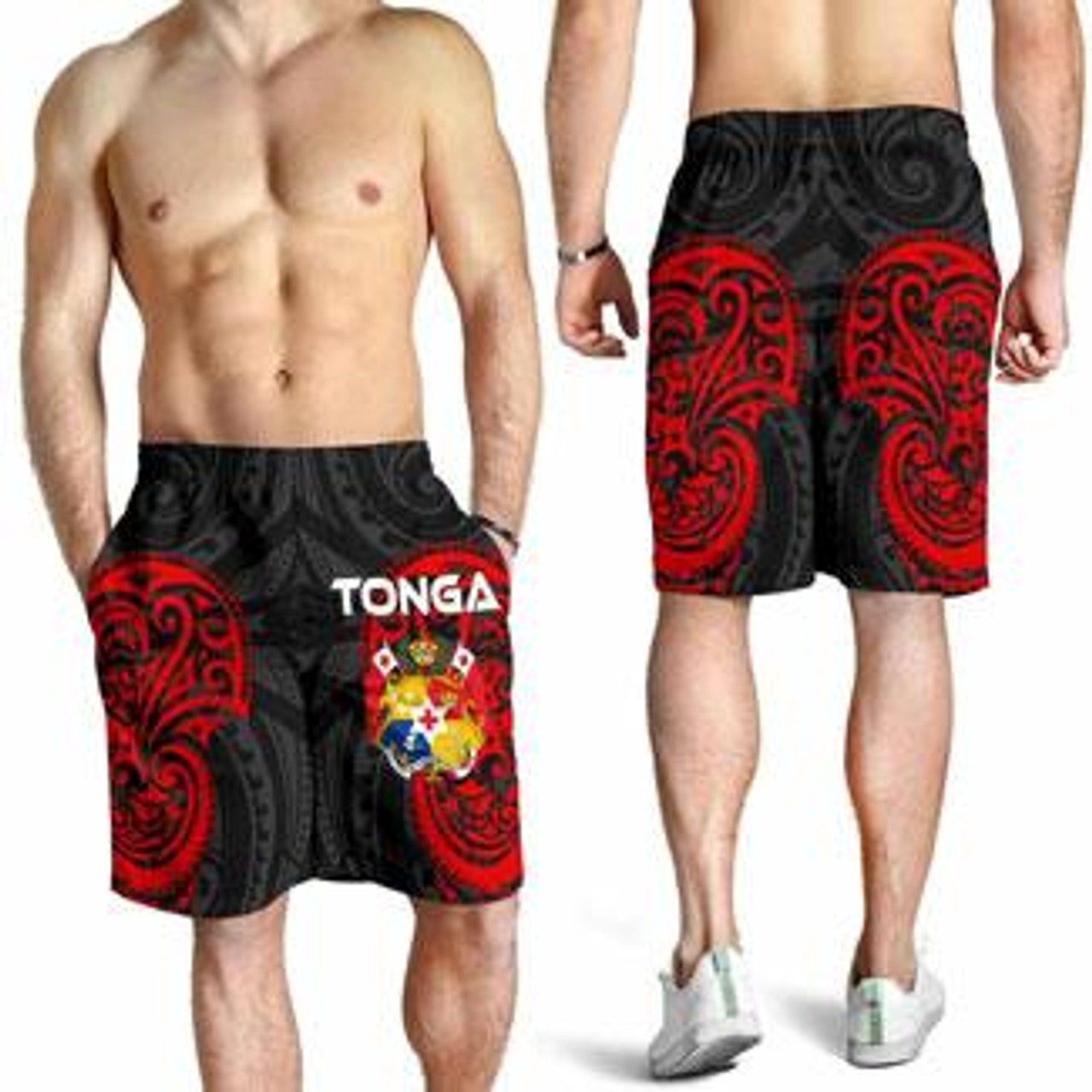 Tonga Polynesian Men Short - Tongan Spirit 1