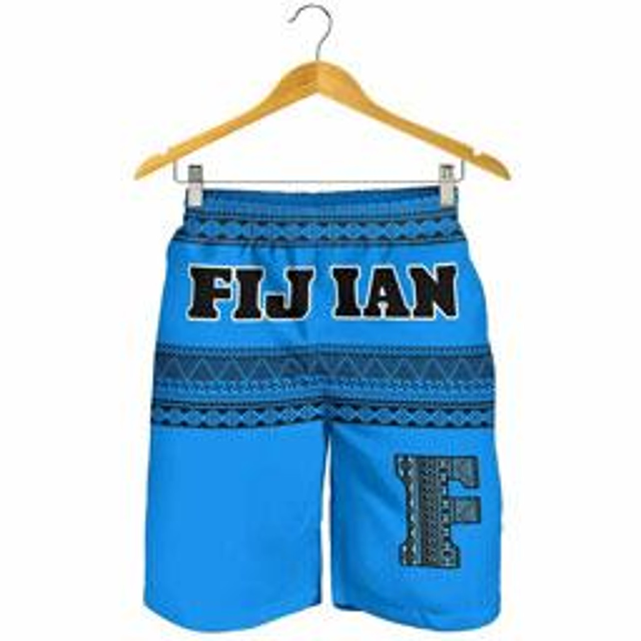 Fijian Men Short - Tapa Pattern 2