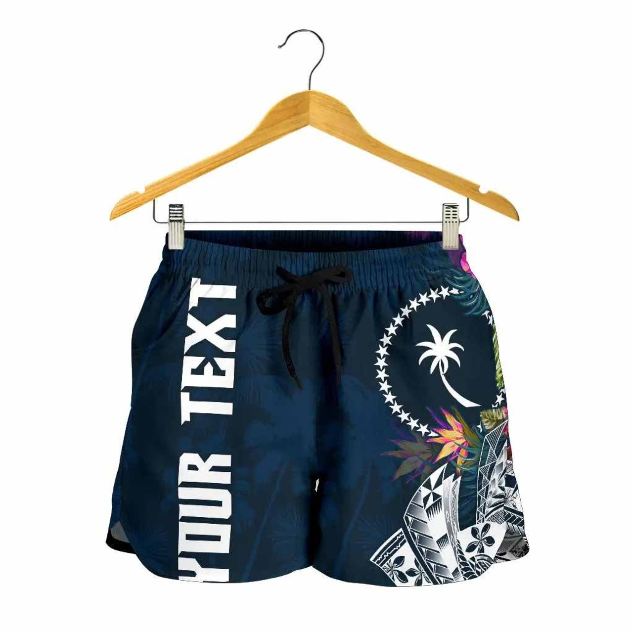 Chuuk Custom Personalised Women Shorts - Summer Vibes 2