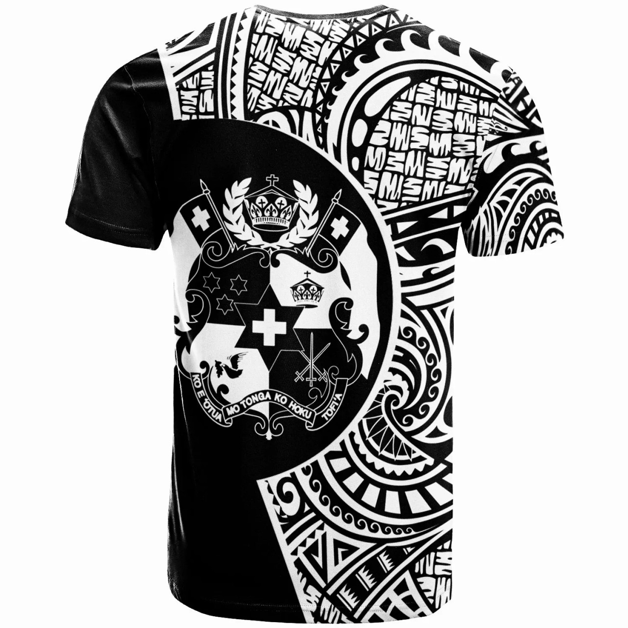 Tonga T-Shirt -Tonga Go Fishing Black Color 2