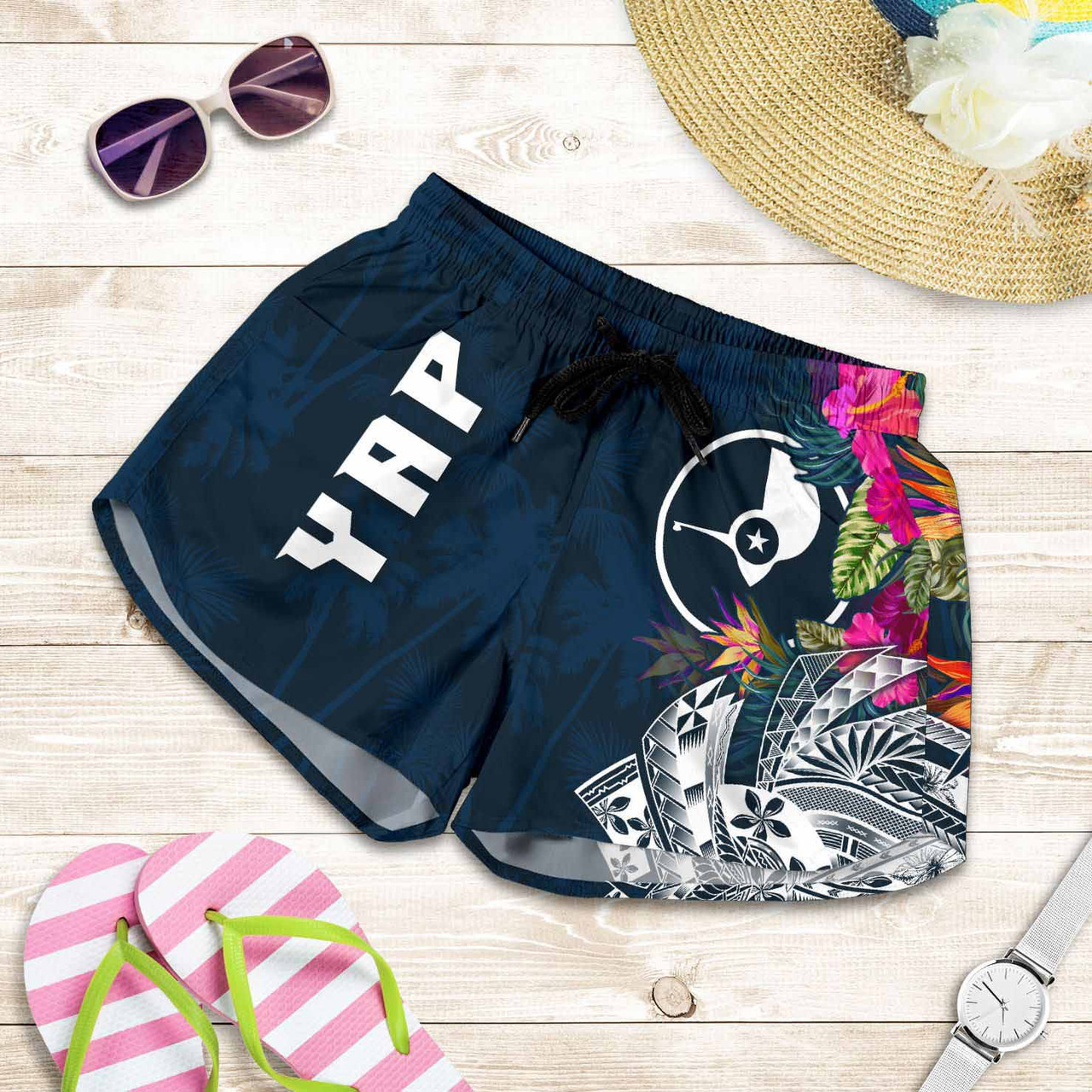 Yap Women Shorts - Yap Summer Vibes 1