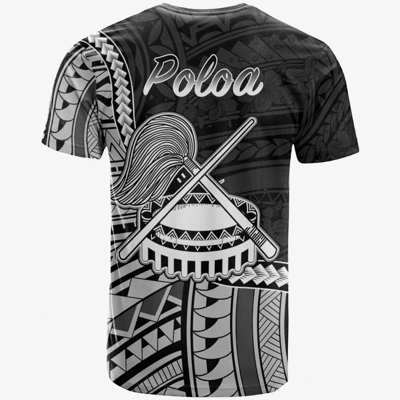 American Samoa T-Shirt - Poloa Polynesian Patterns ( Version 1) 2