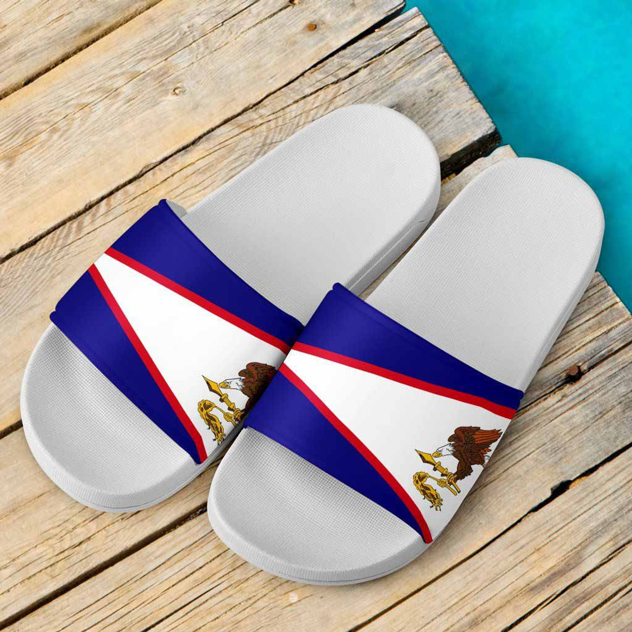 American Samoa Sandals - Flag Of American Samoa 1