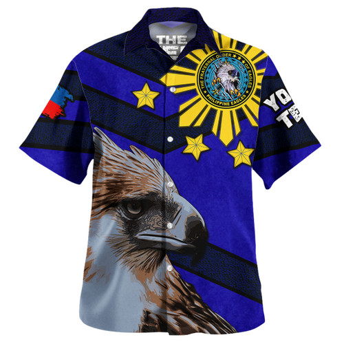 Philippines Polo Shirt - Philippines Eagles Curve Style