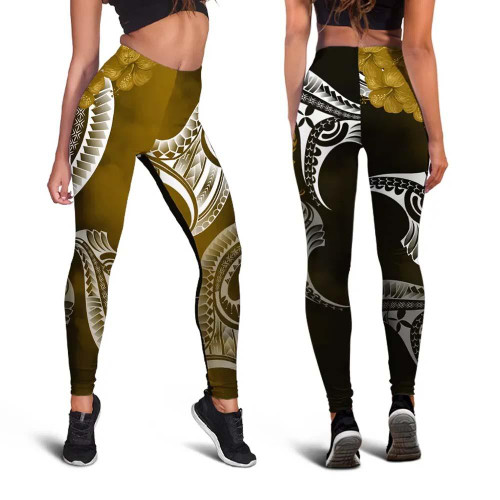 Samoa Legging - Samoa Seal Wave Style (Gold) 1