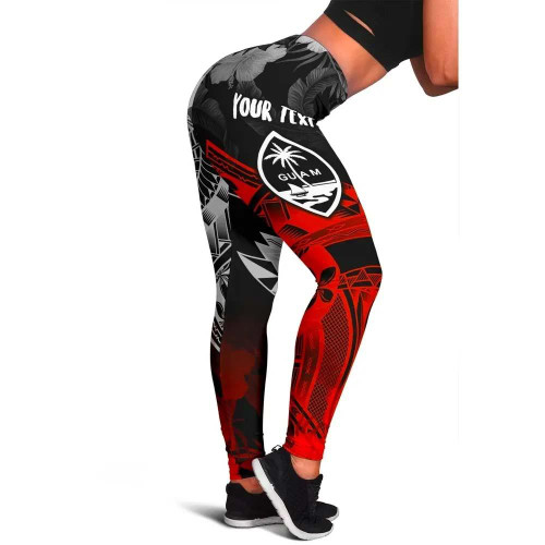 Guam Polynesian Personalised Legging - Vintage Polynesian Style 1