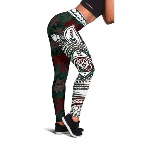 Polynesian Rising 17th Legging (White) 1