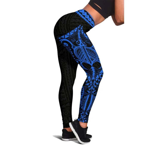 Polynesian Rising 3rd Legging (Blue) 1