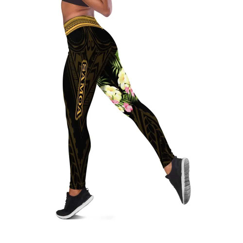 Samoa Legging - Polynesian Gold Patterns Collection 1