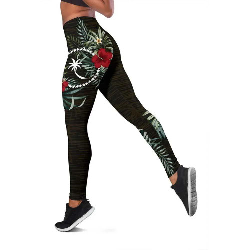 Chuuk Hibiscus Legging 1